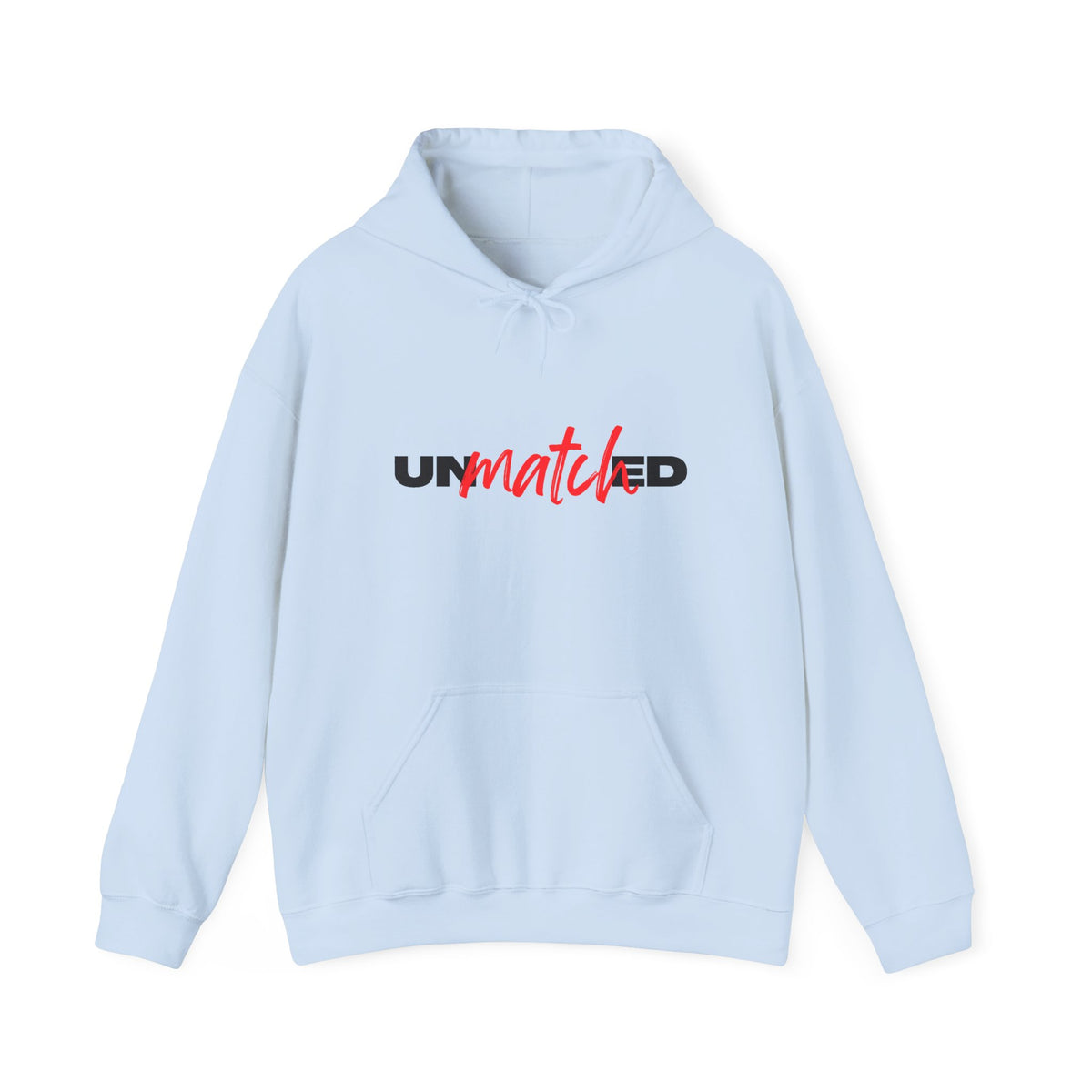 Unmatched Hoodie - Bold Script Logo Pullover