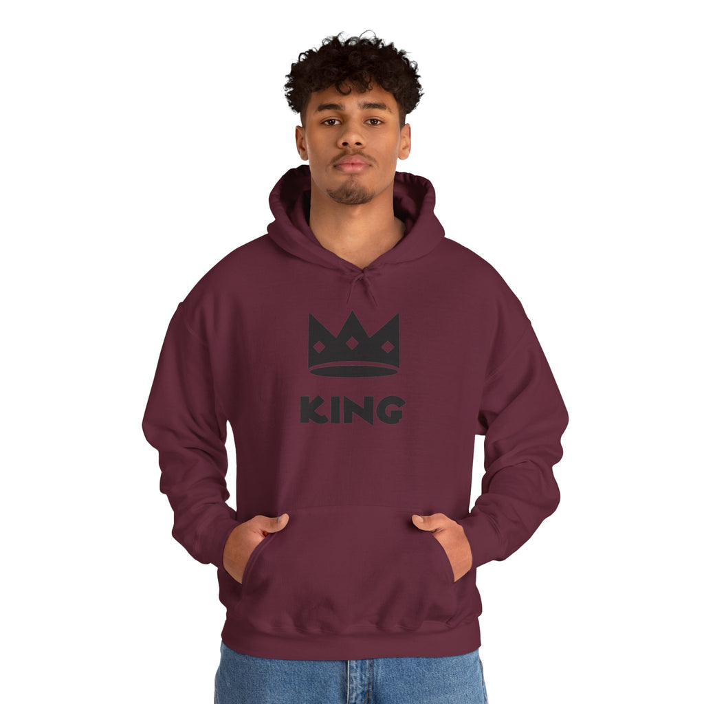 King Crown Hoodie — Bold 'KING' Graphic Pullover