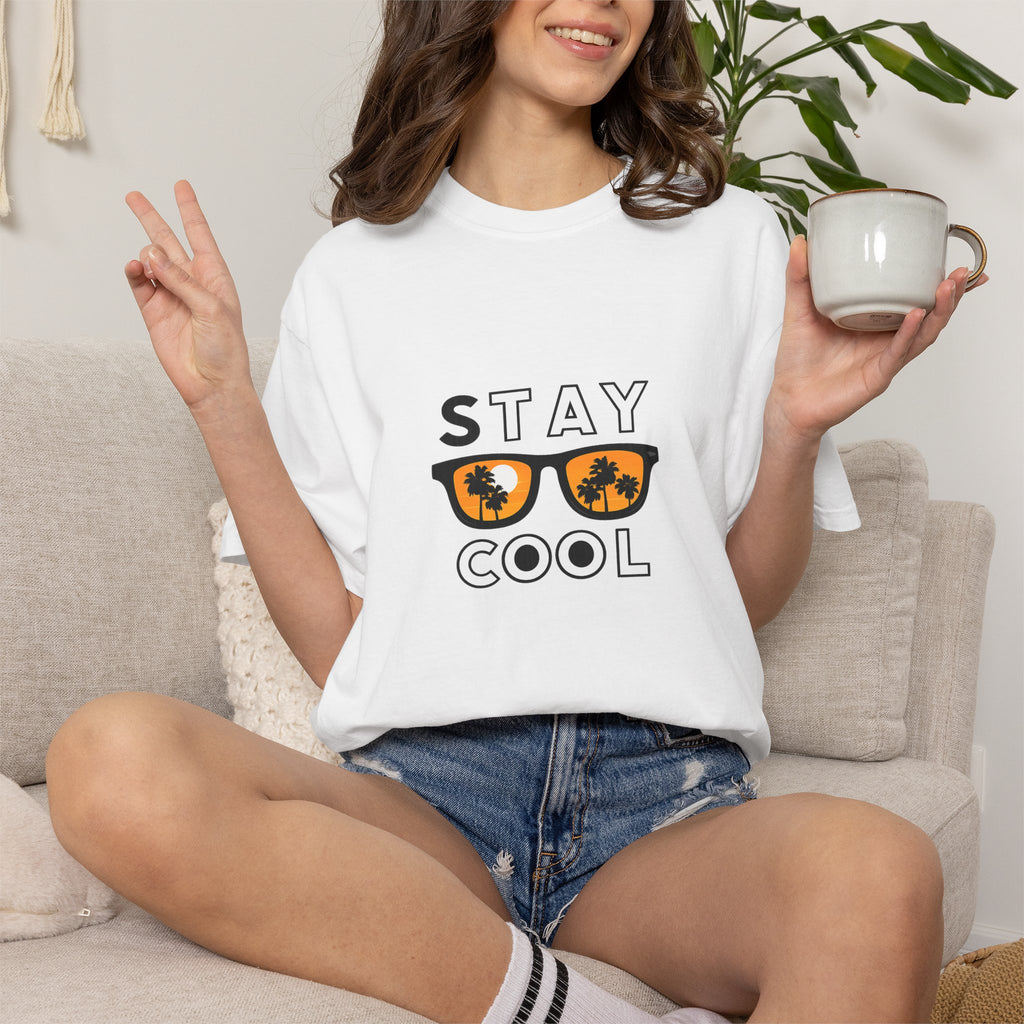 Stay Cool Sunglasses Graphic T-Shirt