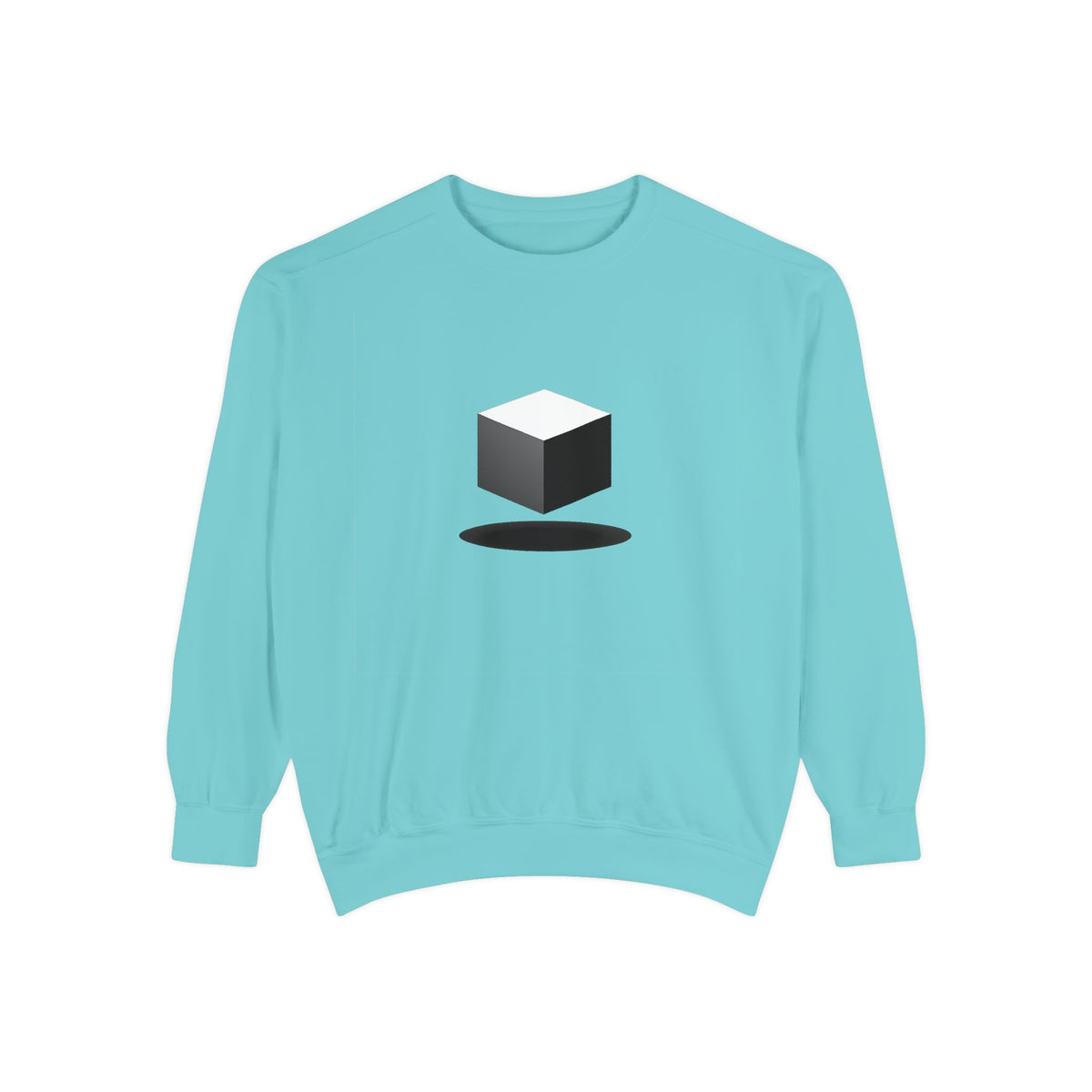 Minimalist Book Logo Sweatshirt — Reading Club Graphic Crewneck