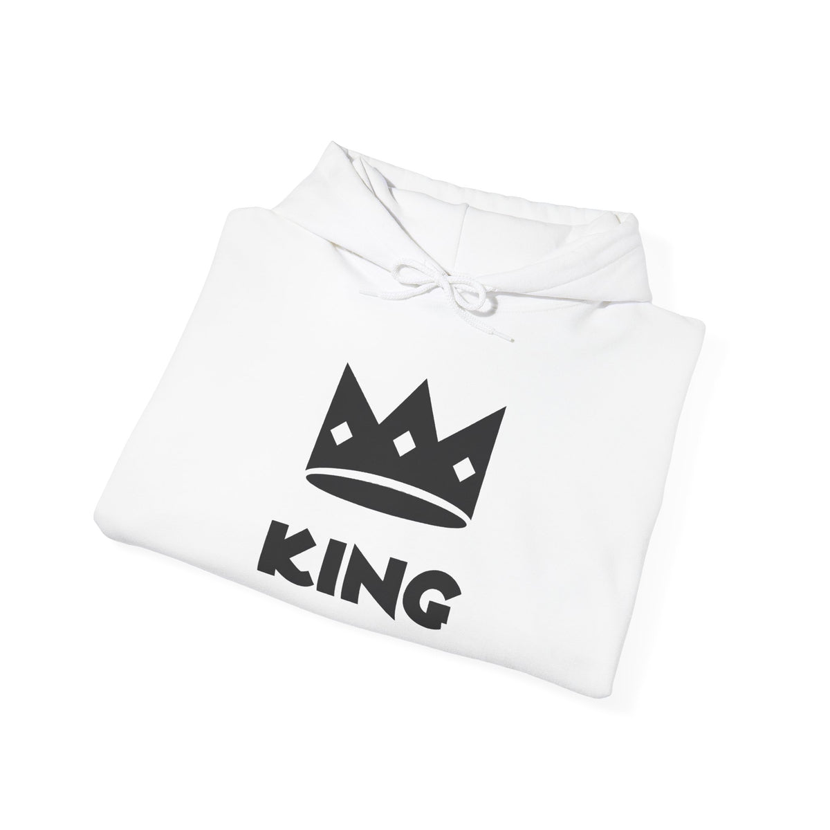 King Crown Hoodie — Bold 'KING' Graphic Pullover