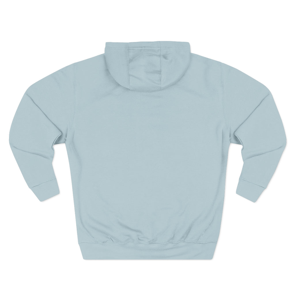 Minimal Geometric Triangle Hoodie — Three-Panel Illusion Design