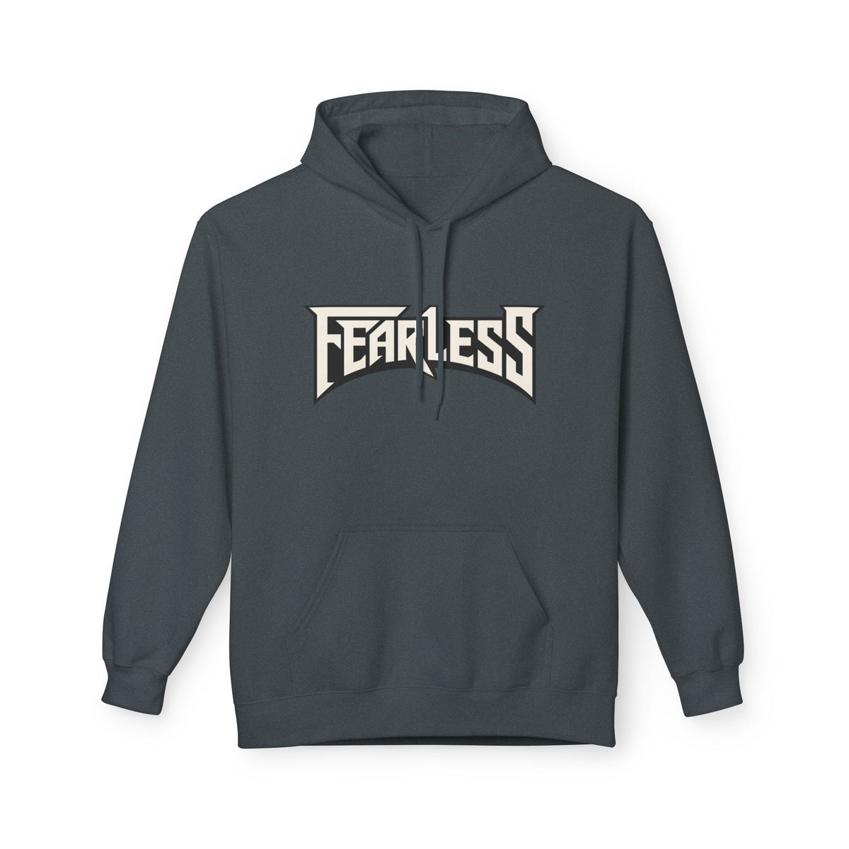 Fearless Graphic Hoodie — Bold Retro Logo Pullover