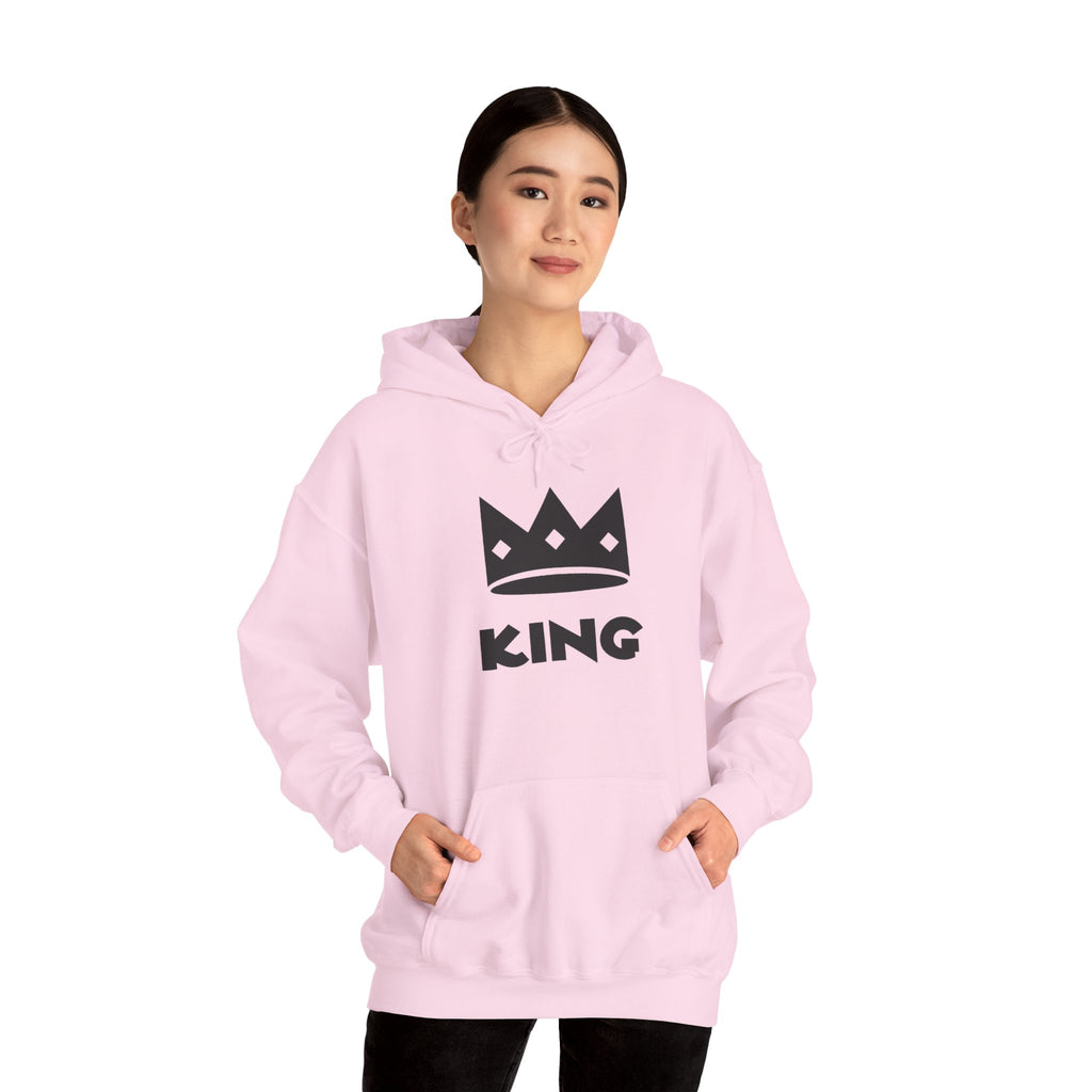 King Crown Hoodie — Bold 'KING' Graphic Pullover