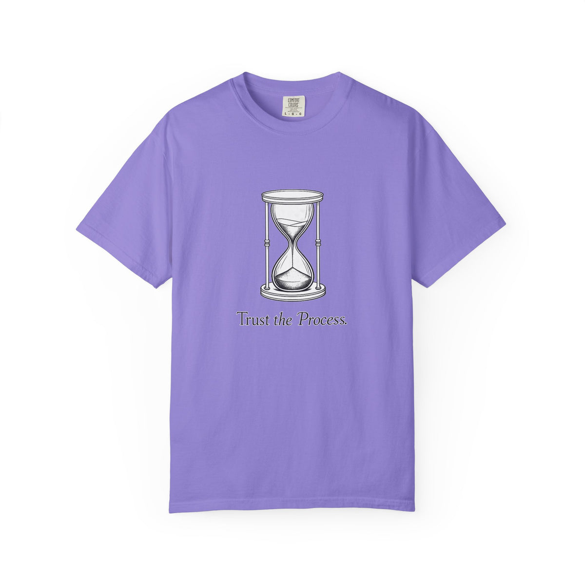 Trust the Process T-Shirt — Hourglass Graphic Inspirational Tee
