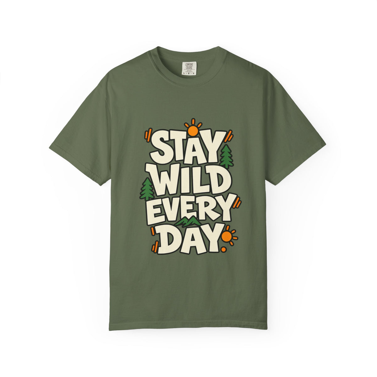 Stay Wild Every Day T-Shirt — Outdoor Adventure Graphic Tee