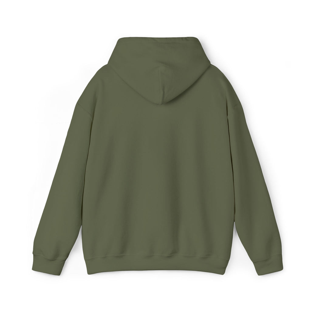 Mountain Triptych Hoodie — Minimalist Scenic Graphic Pullover Embroidered