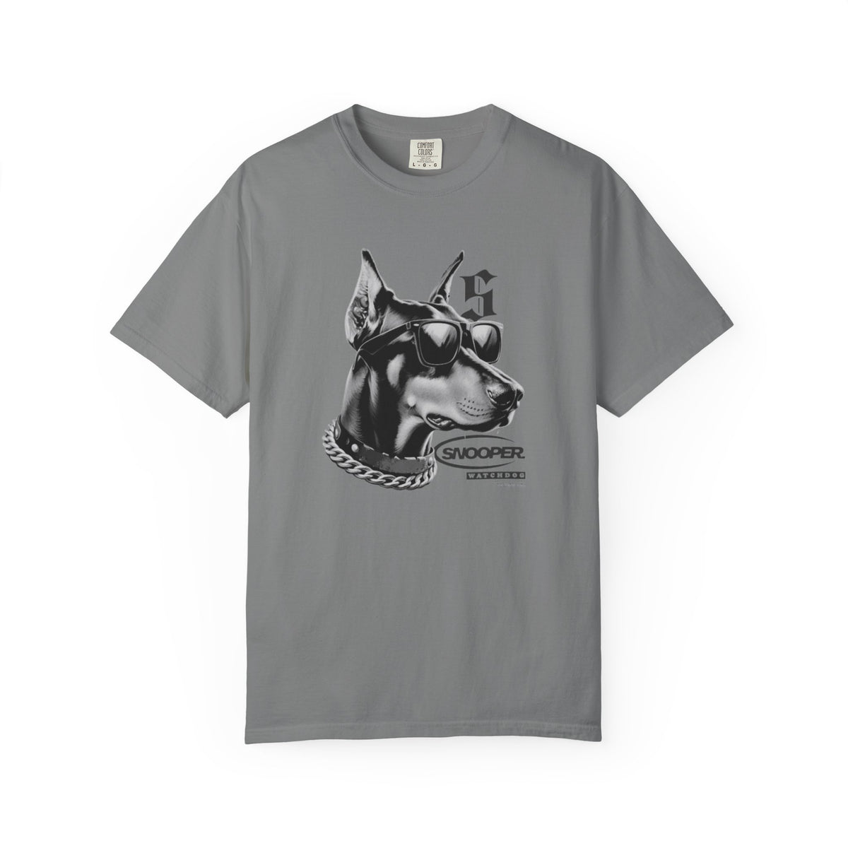 Doberman Sunglasses Graphic T-Shirt — "Snooper" Streetwear Tee