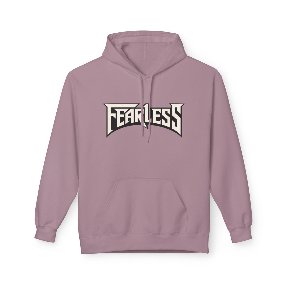 Fearless Graphic Hoodie — Bold Retro Logo Pullover