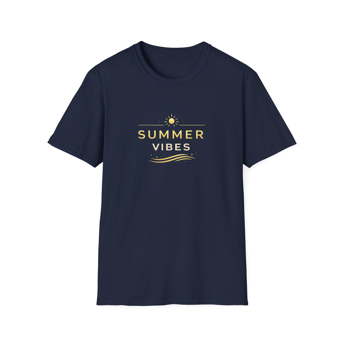 Summer Vibes T-Shirt — Minimal Beach Graphic Tee