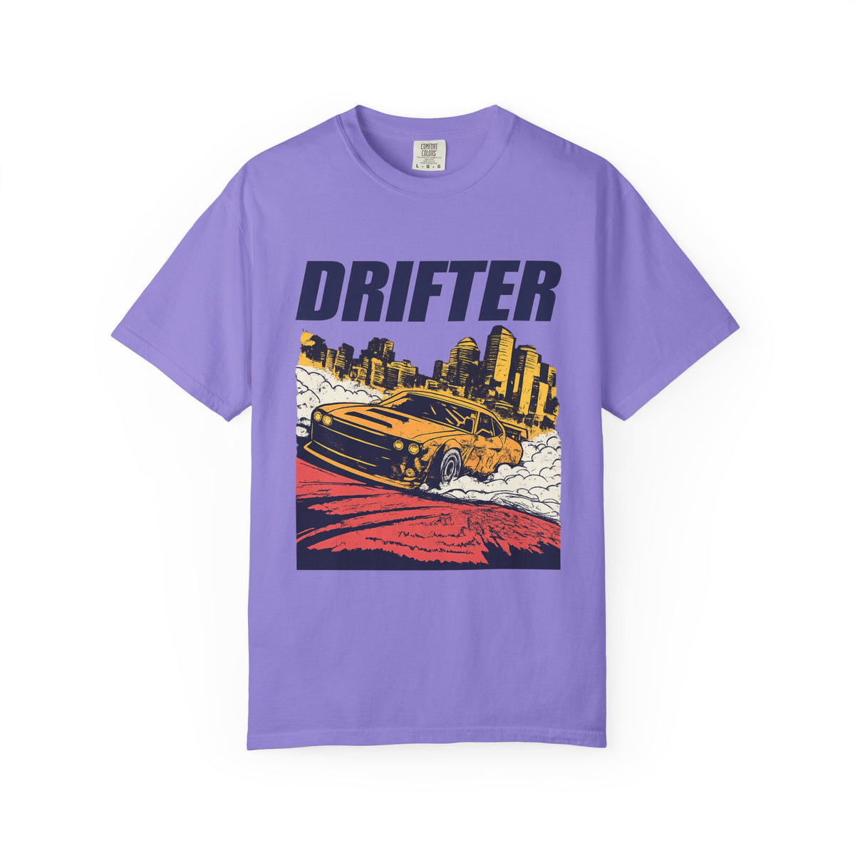 Drifter Street Racing T-Shirt — Retro Drift Car Graphic Tee