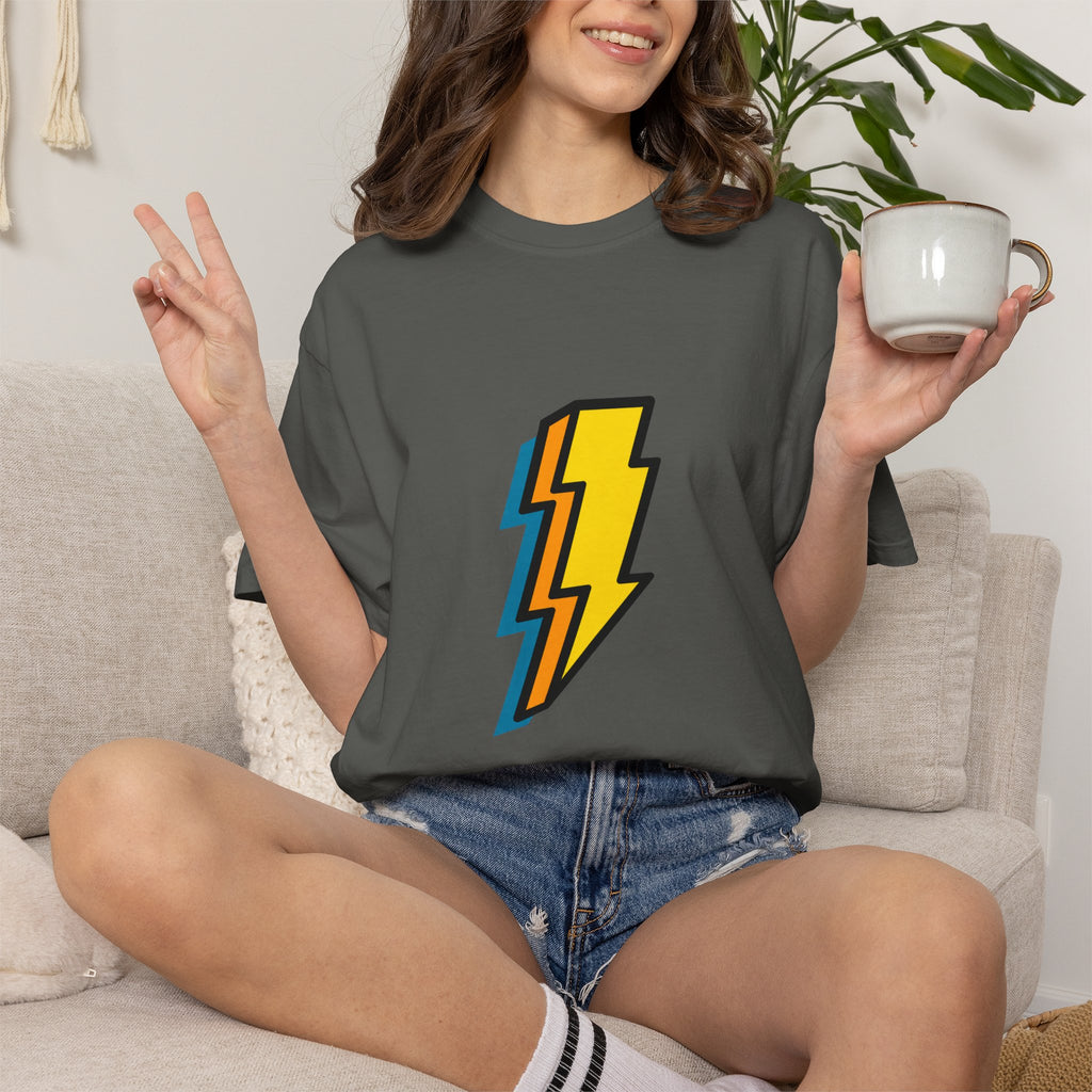 Lightning Bolt Graphic T-Shirt