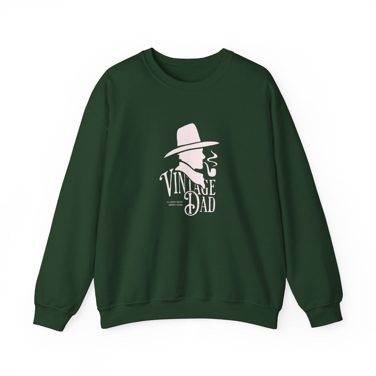 Crewneck Sweatshirt — Pink Cowboy Hat Graphic ‘Howdy’ Retro Western Pullover