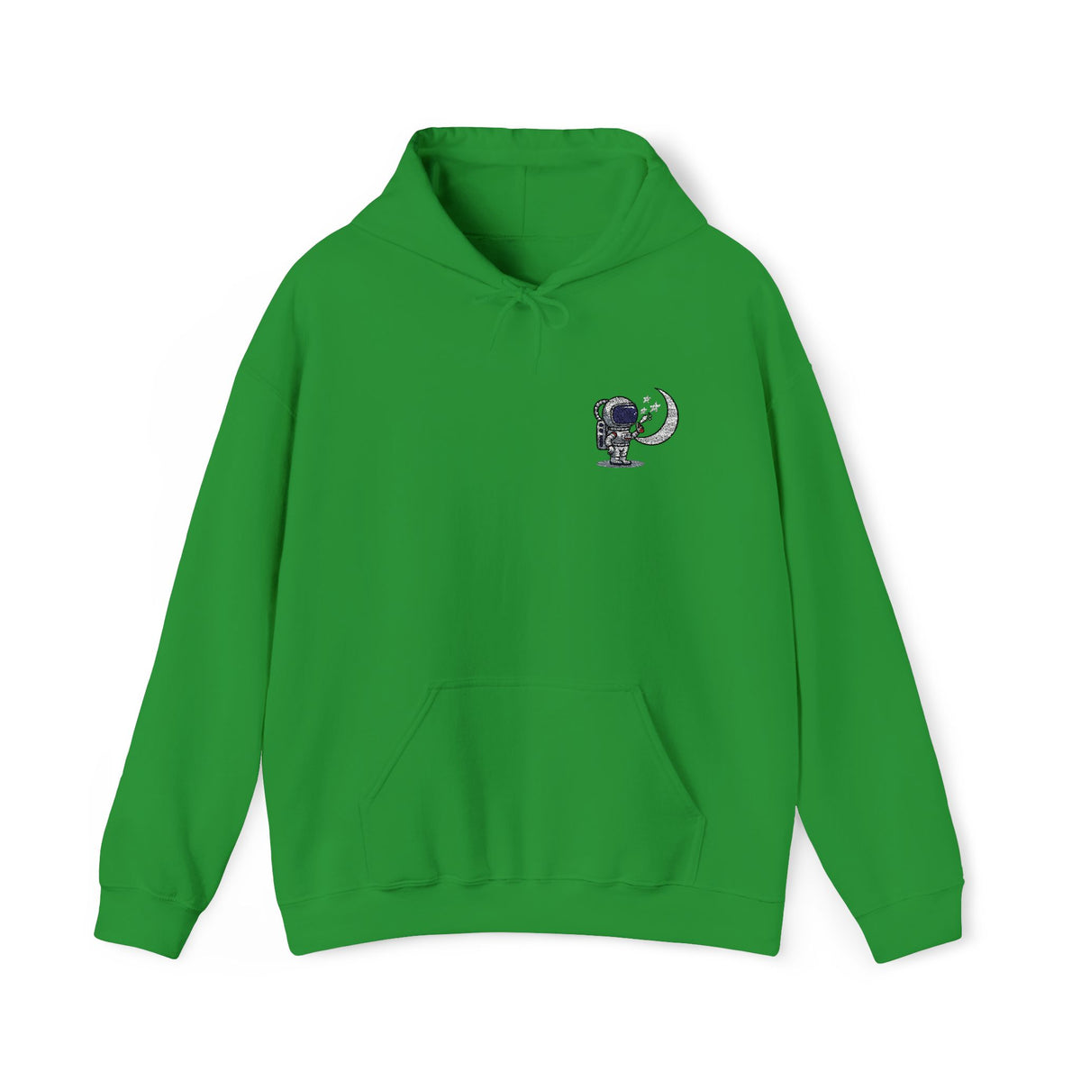 Skull Moon Hoodie — Gothic Night Sky Graphic Sweatshirt