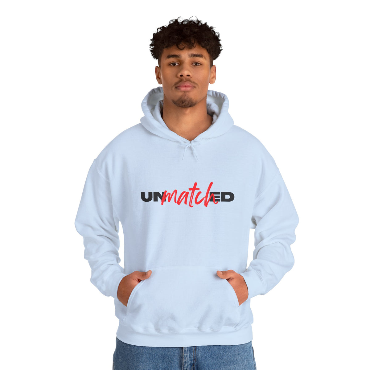 Unmatched Hoodie - Bold Script Logo Pullover