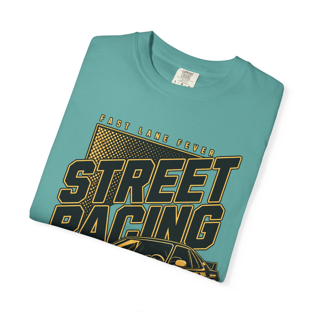 Street Racing Car T-Shirt — Retro Drift Racing Graphic Tee