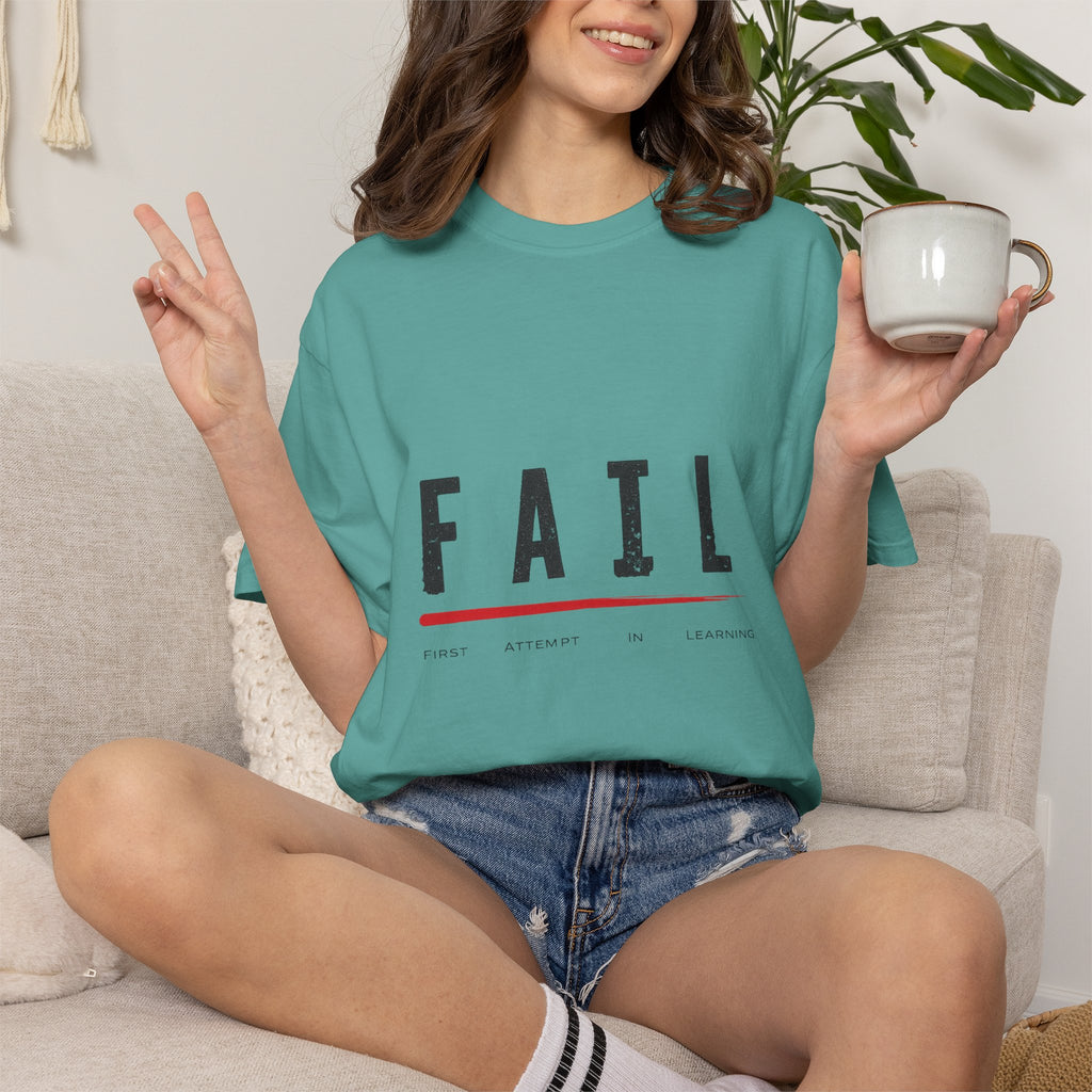 FAIL Graphic T‑Shirt — Minimalist Vintage Inspired Mens Tee
