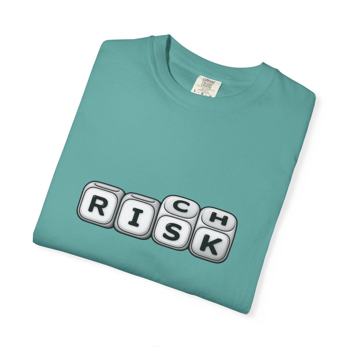 T-Shirt — 'RISK' Dice Block Graphic Tee