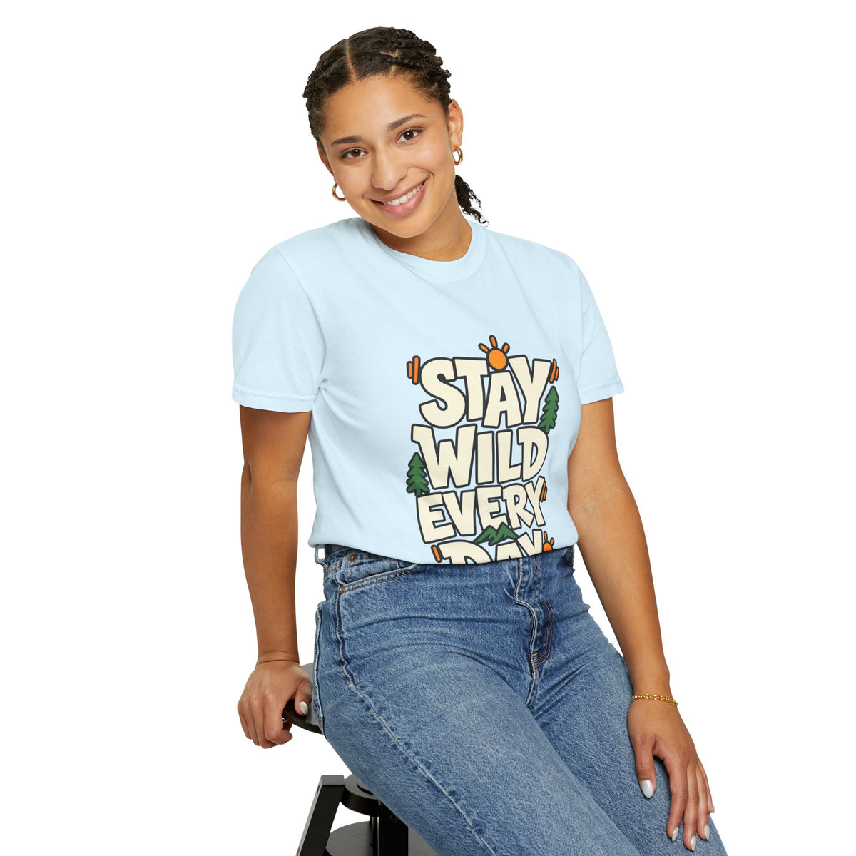 Stay Wild Every Day T-Shirt — Outdoor Adventure Graphic Tee