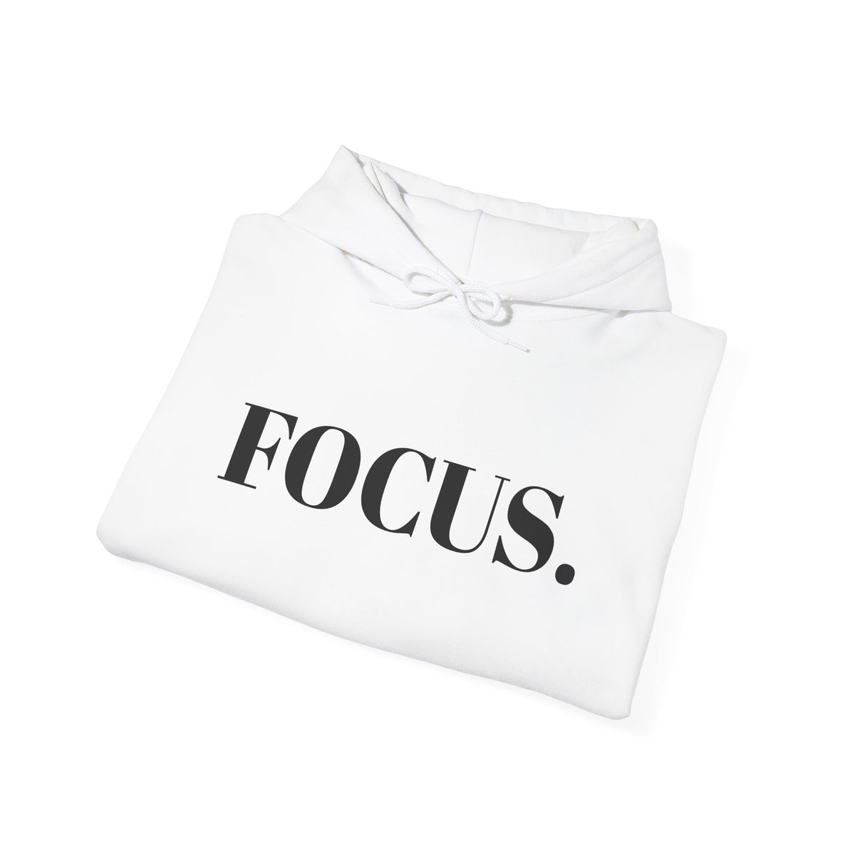 FOCUS. Hoodie — Minimal Motivational Pullover