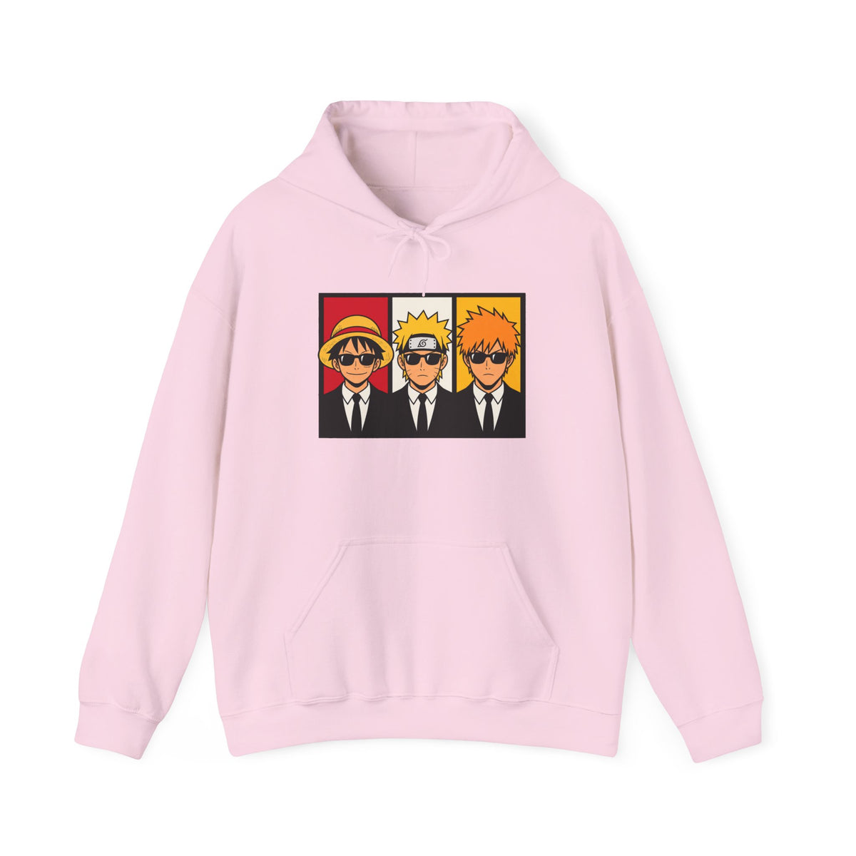Anime Trio Graphic Hoodie