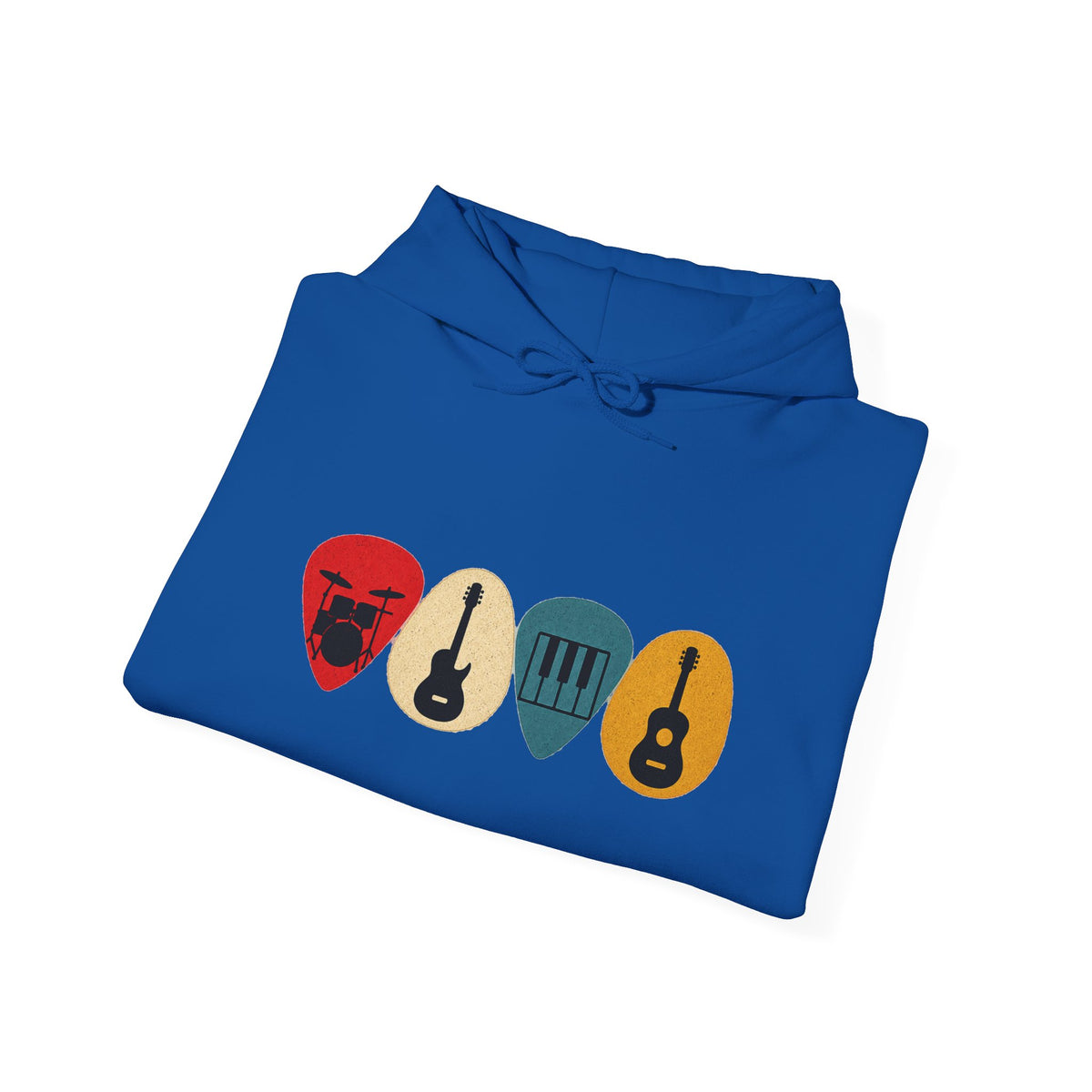 Guitar Picks Graphic Hoodie