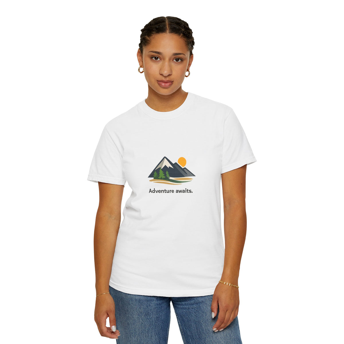 Adventure Awaits Mountain T-Shirt
