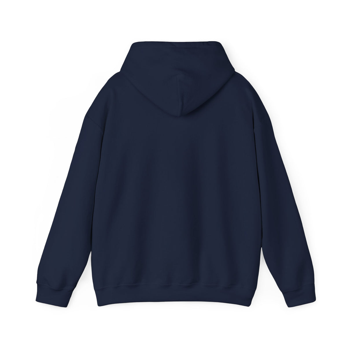 Detective Silhouette Hoodie – Minimal Red Moon Mystery Graphic