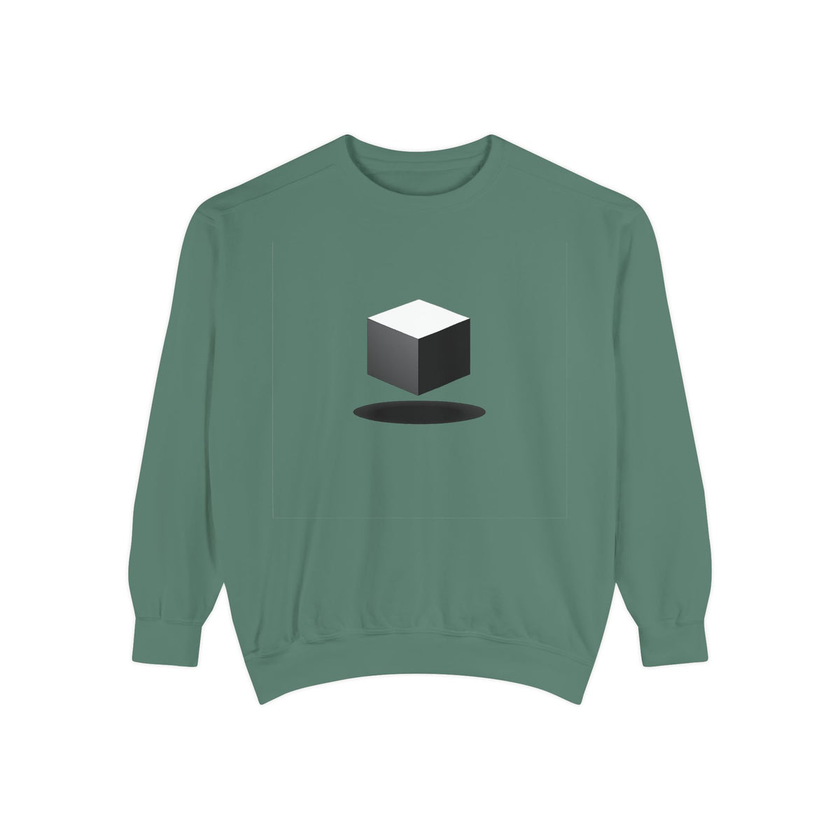 Minimalist Book Logo Sweatshirt — Reading Club Graphic Crewneck