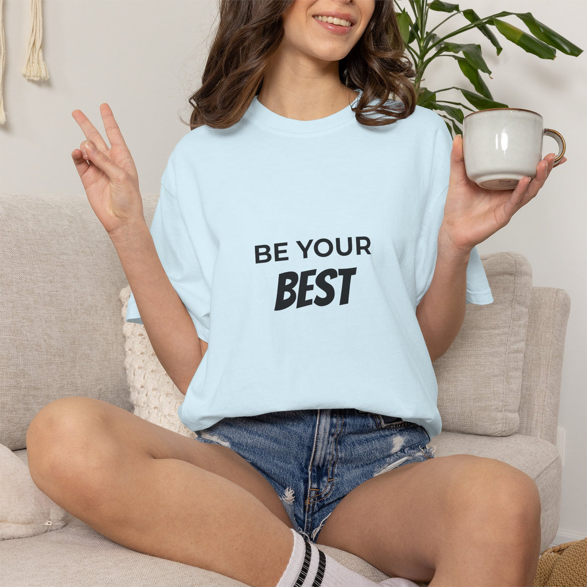 Be Your Best T-Shirt — Motivational Graphic Tee for Everyday Confidence
