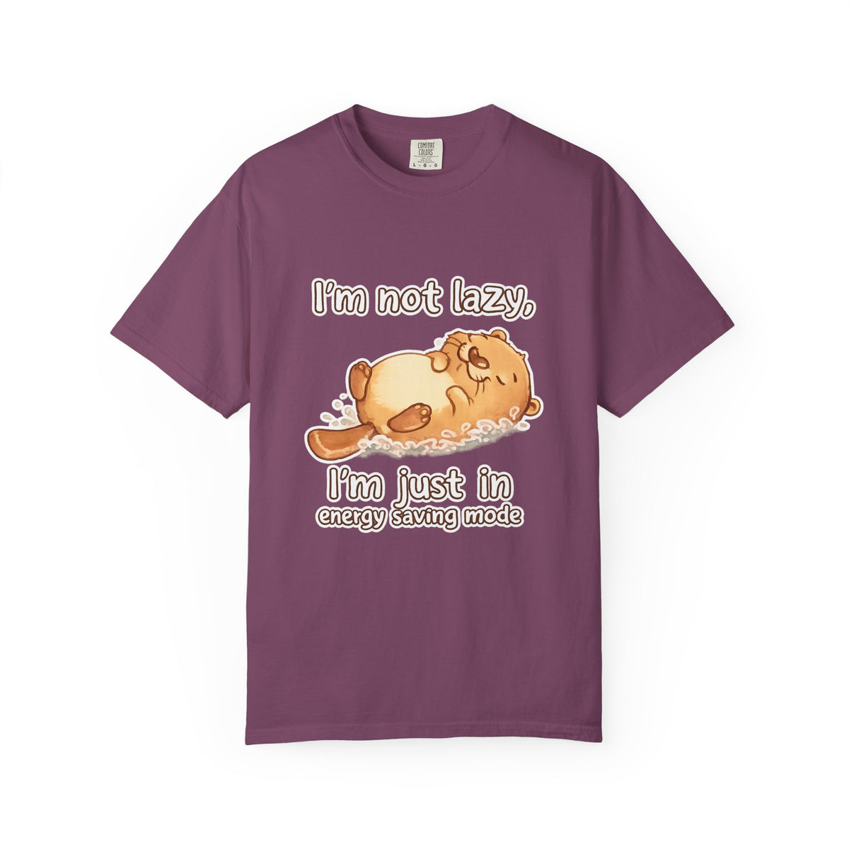 Funny 'I'm Not Lazy, I'm in Energy Saving Mode' T-Shirt