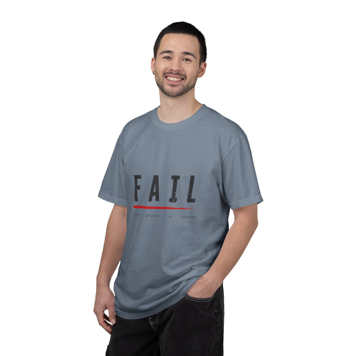 FAIL Graphic T‑Shirt — Minimalist Vintage Inspired Mens Tee
