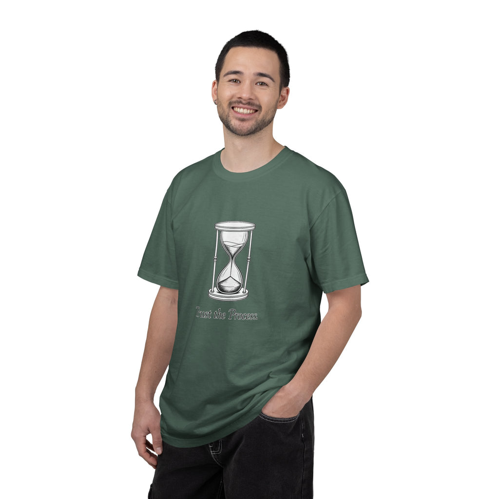 Trust the Process T-Shirt — Hourglass Graphic Inspirational Tee