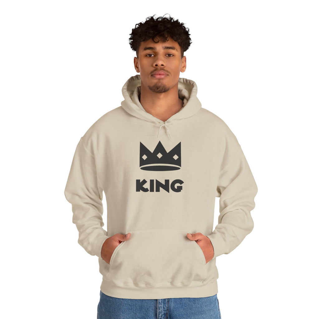 King Crown Hoodie — Bold 'KING' Graphic Pullover