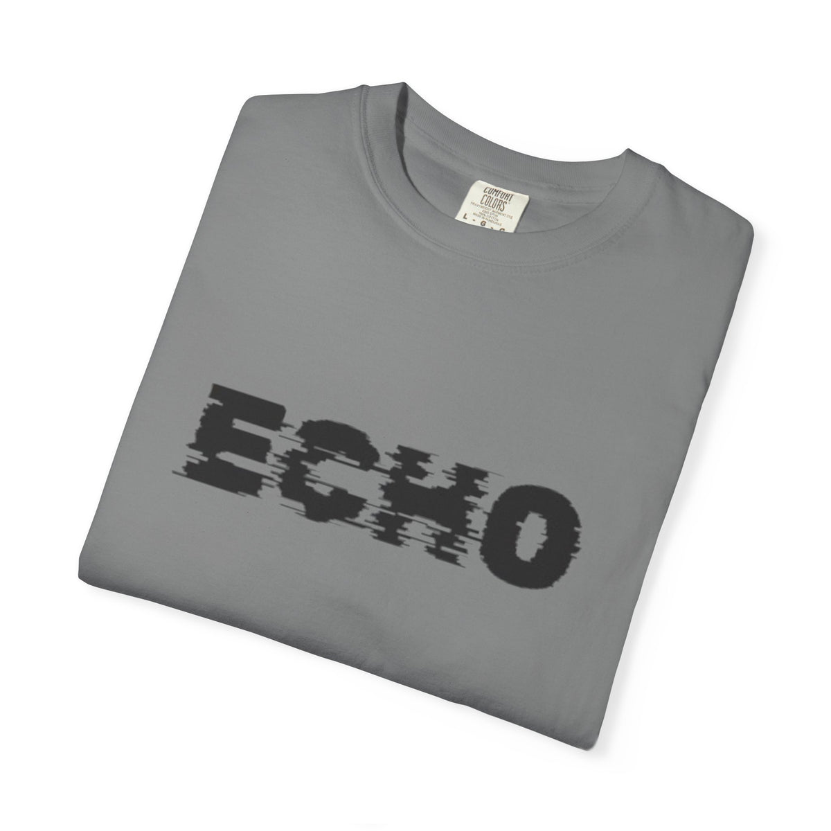 Echo Distorted Logo T-Shirt