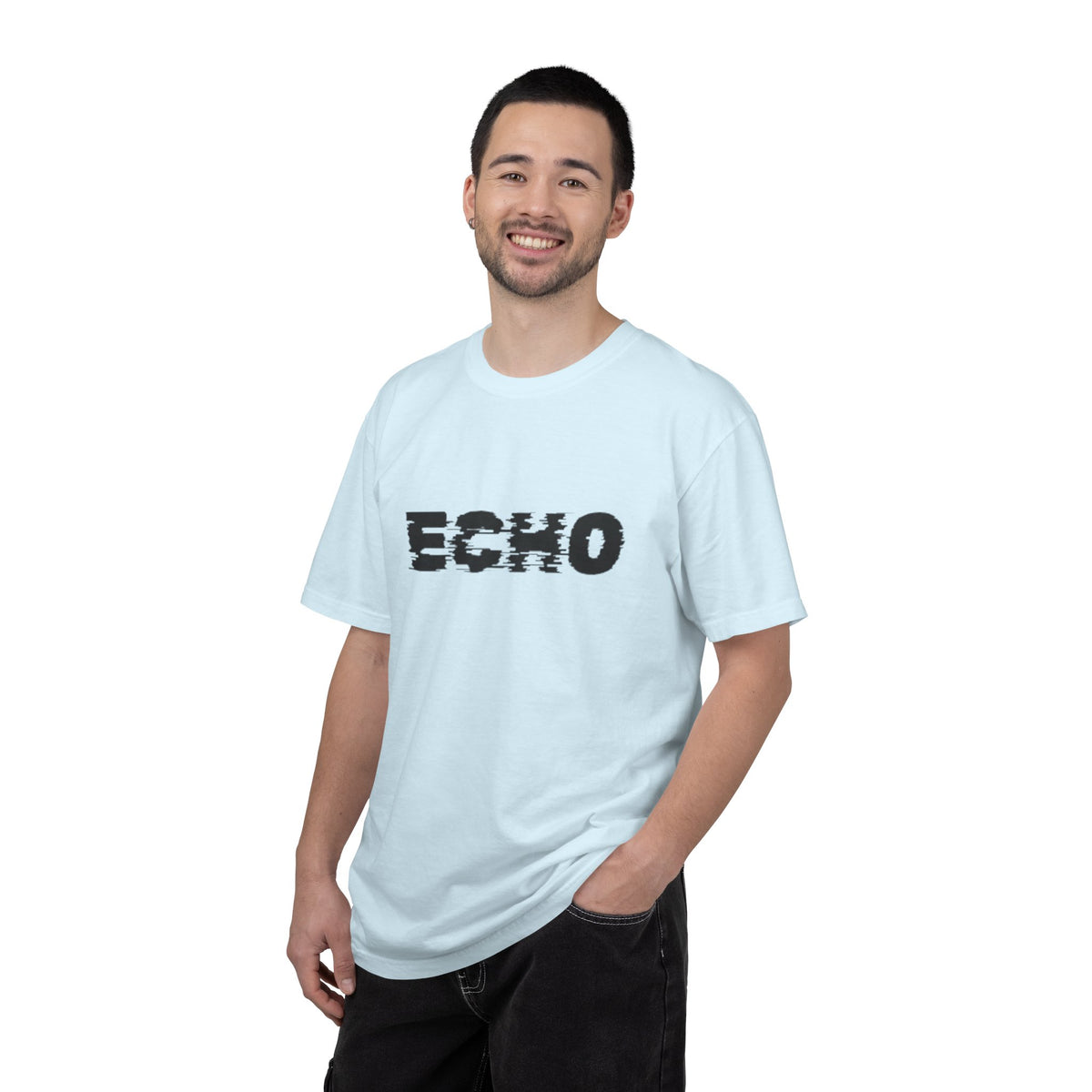 Echo Distorted Logo T-Shirt