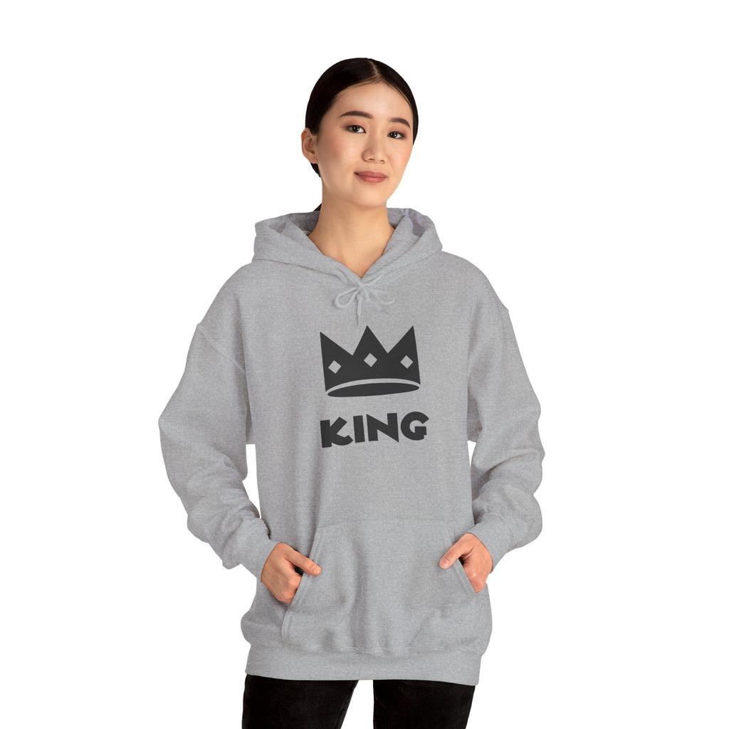 King Crown Hoodie — Bold 'KING' Graphic Pullover