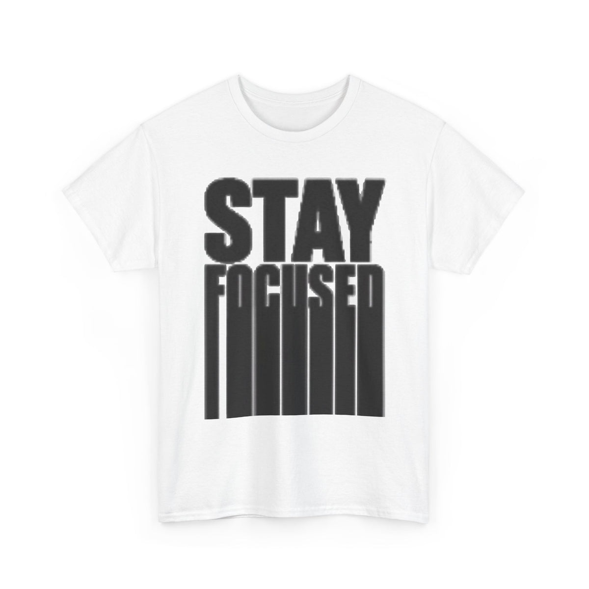 Stay Focused Tee — Motivational Graphic T‑Shirt