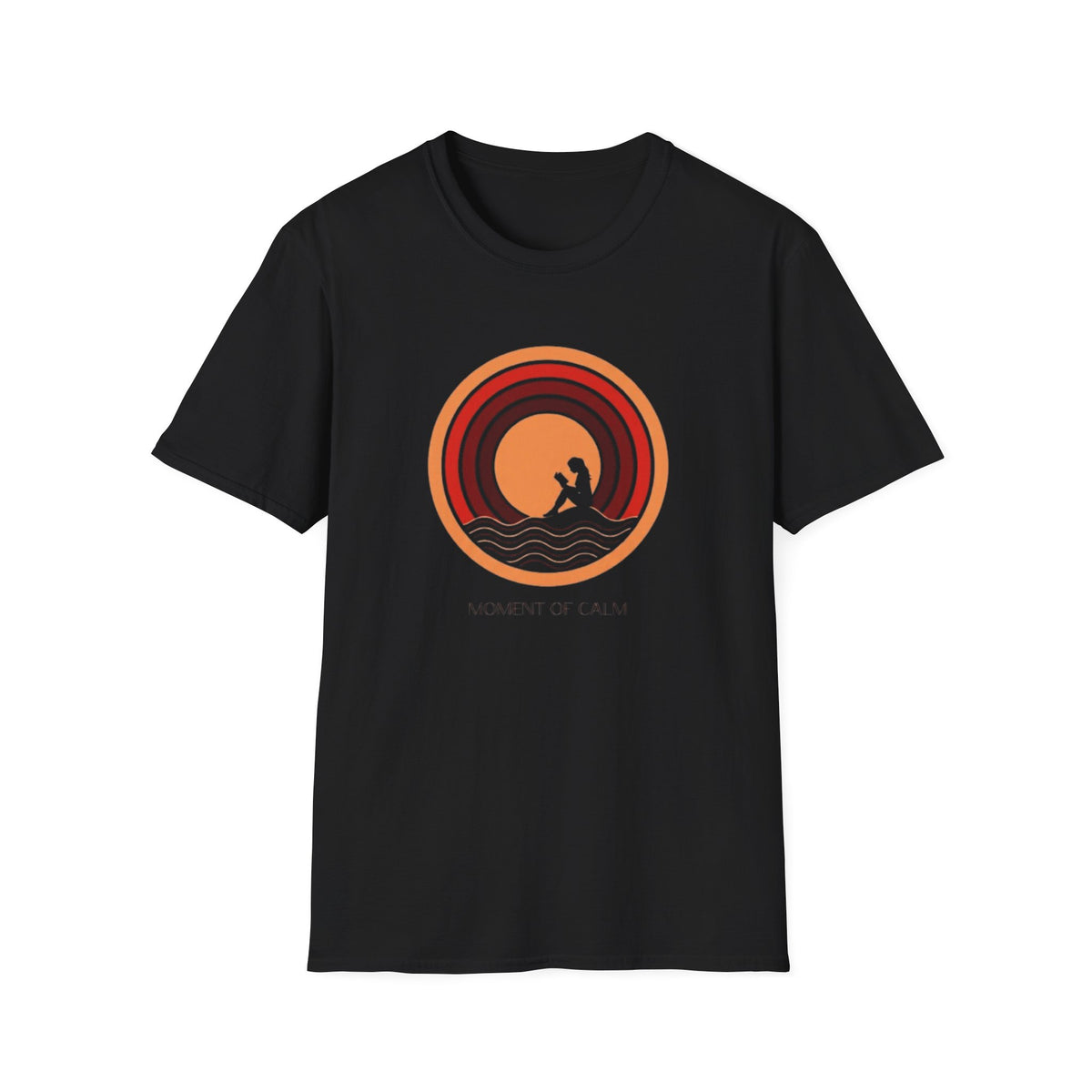 Sunset Surf T-Shirt — Retro Waves "Saltwater & Soul" Graphic Tee