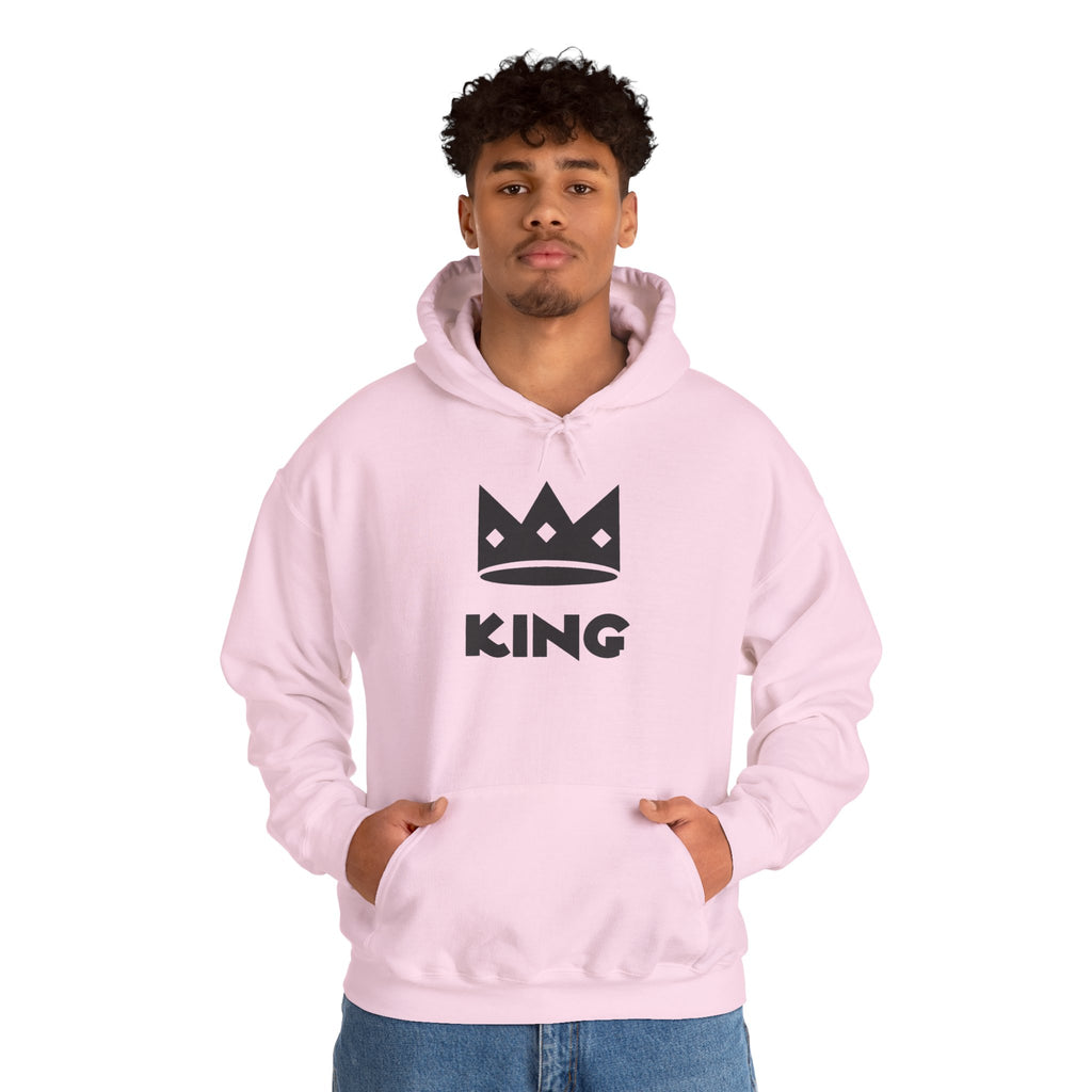 King Crown Hoodie — Bold 'KING' Graphic Pullover