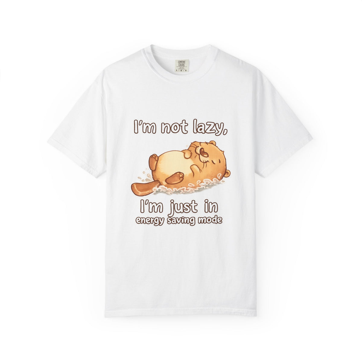 Funny 'I'm Not Lazy, I'm in Energy Saving Mode' T-Shirt