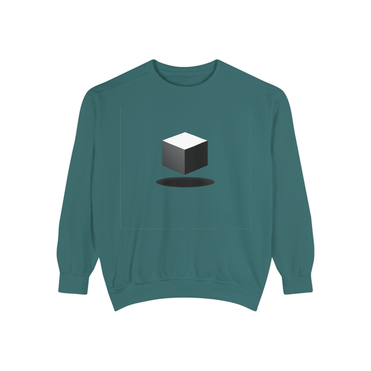 Minimalist Book Logo Sweatshirt — Reading Club Graphic Crewneck