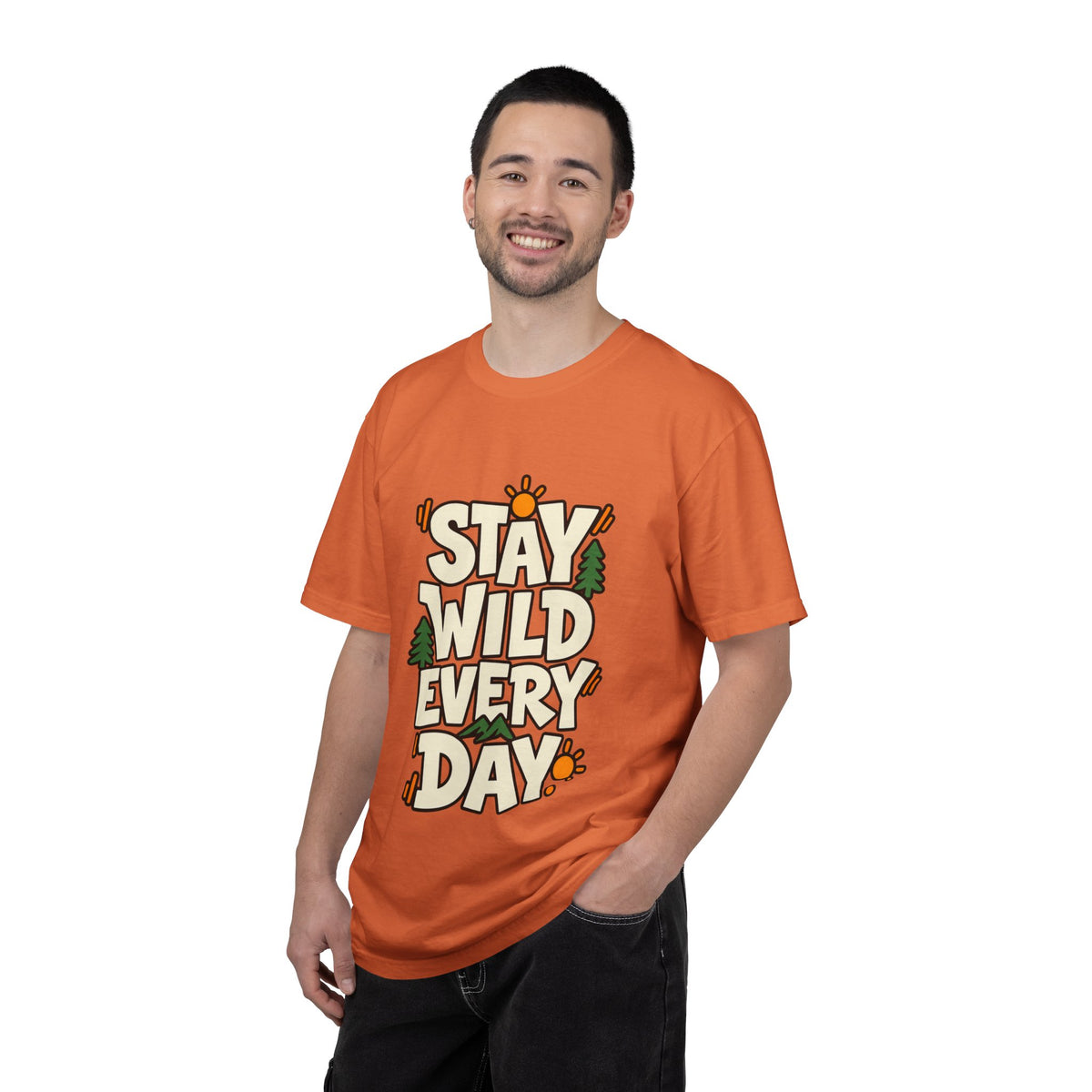 Stay Wild Every Day T-Shirt — Outdoor Adventure Graphic Tee