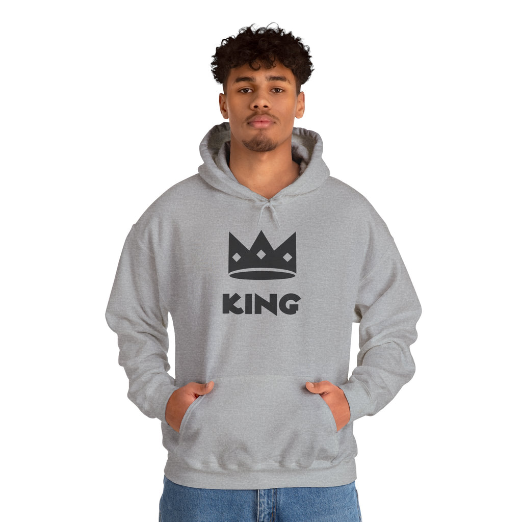 King Crown Hoodie — Bold 'KING' Graphic Pullover