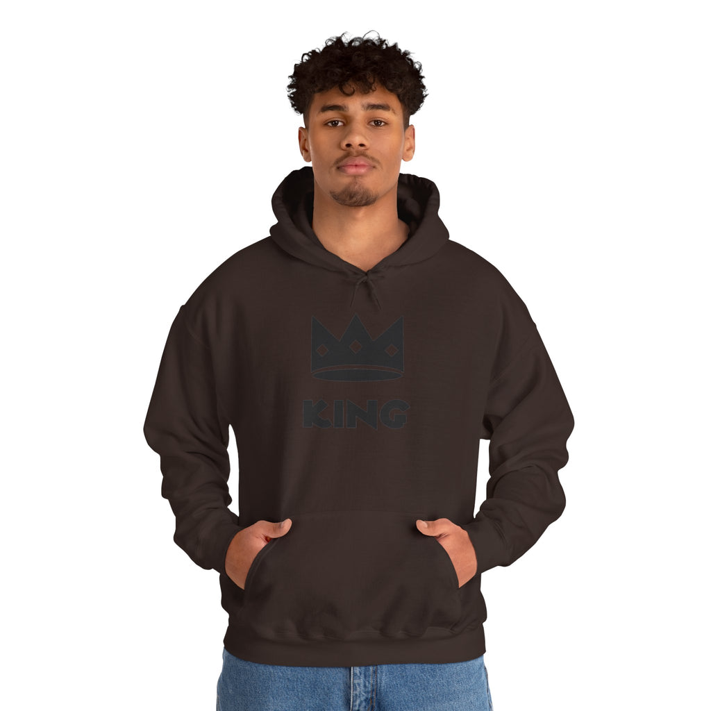 King Crown Hoodie — Bold 'KING' Graphic Pullover