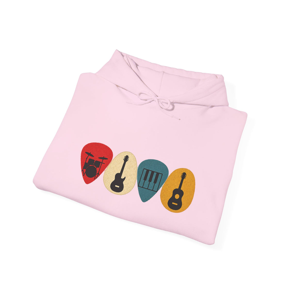 Guitar Picks Graphic Hoodie