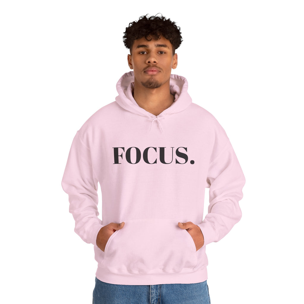 FOCUS. Hoodie — Minimal Motivational Pullover