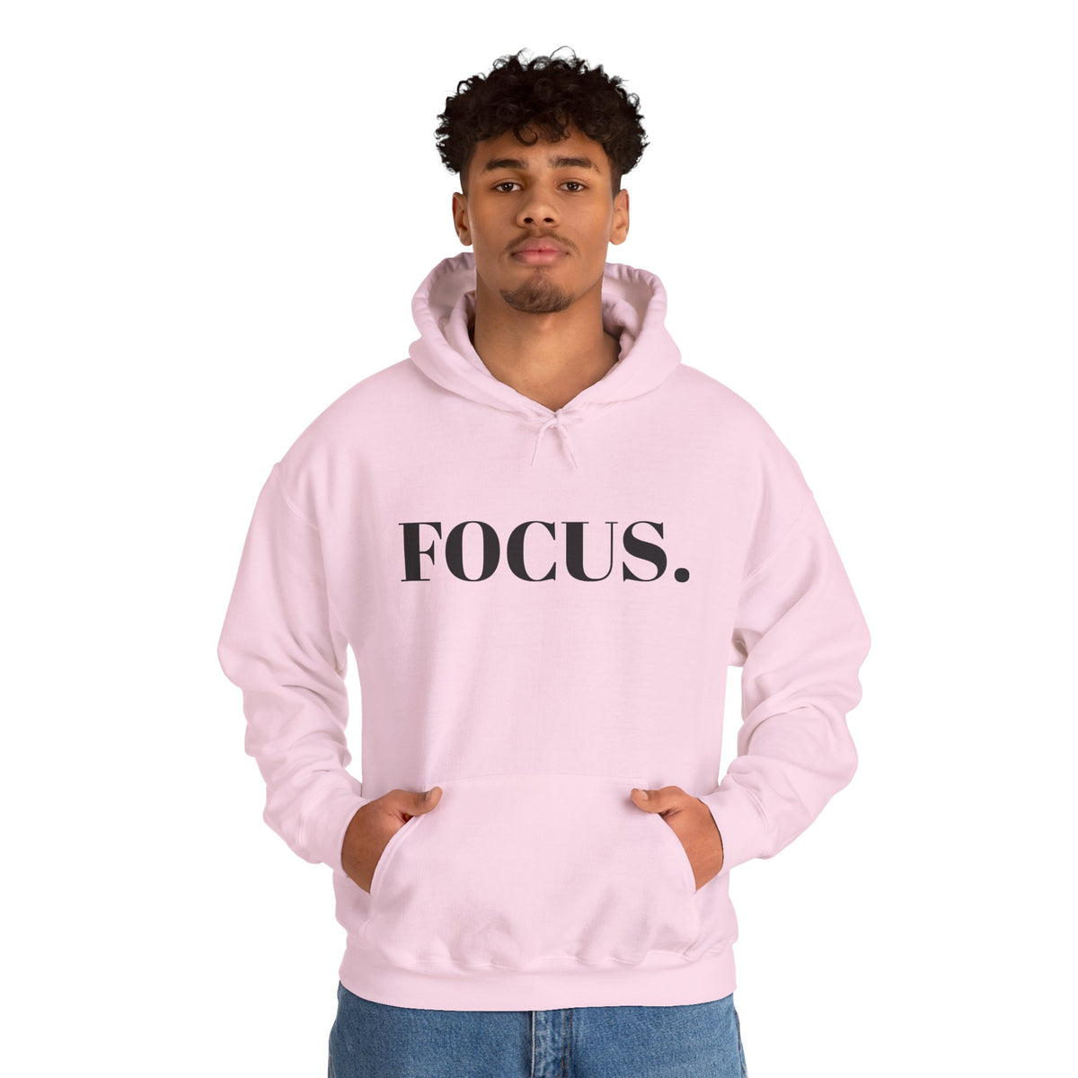 FOCUS. Hoodie — Minimal Motivational Pullover