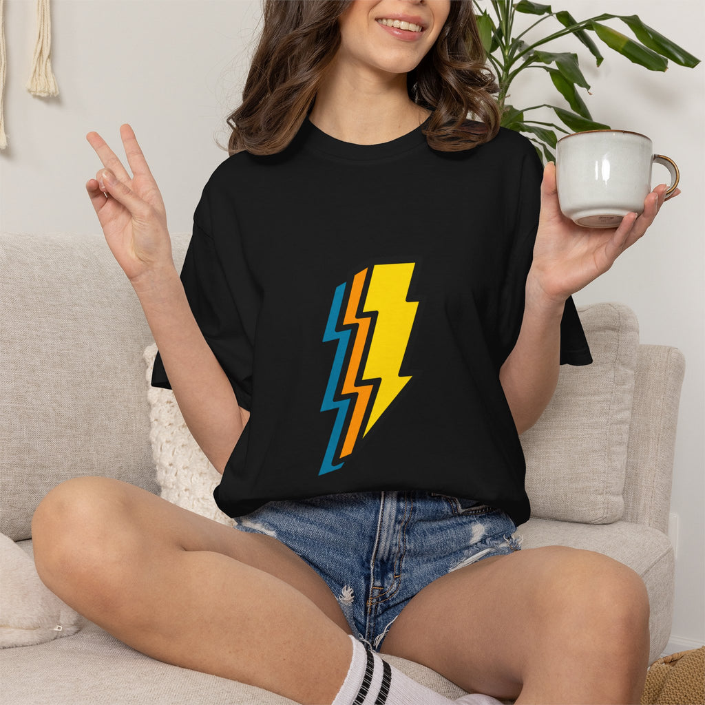 Lightning Bolt Graphic T-Shirt