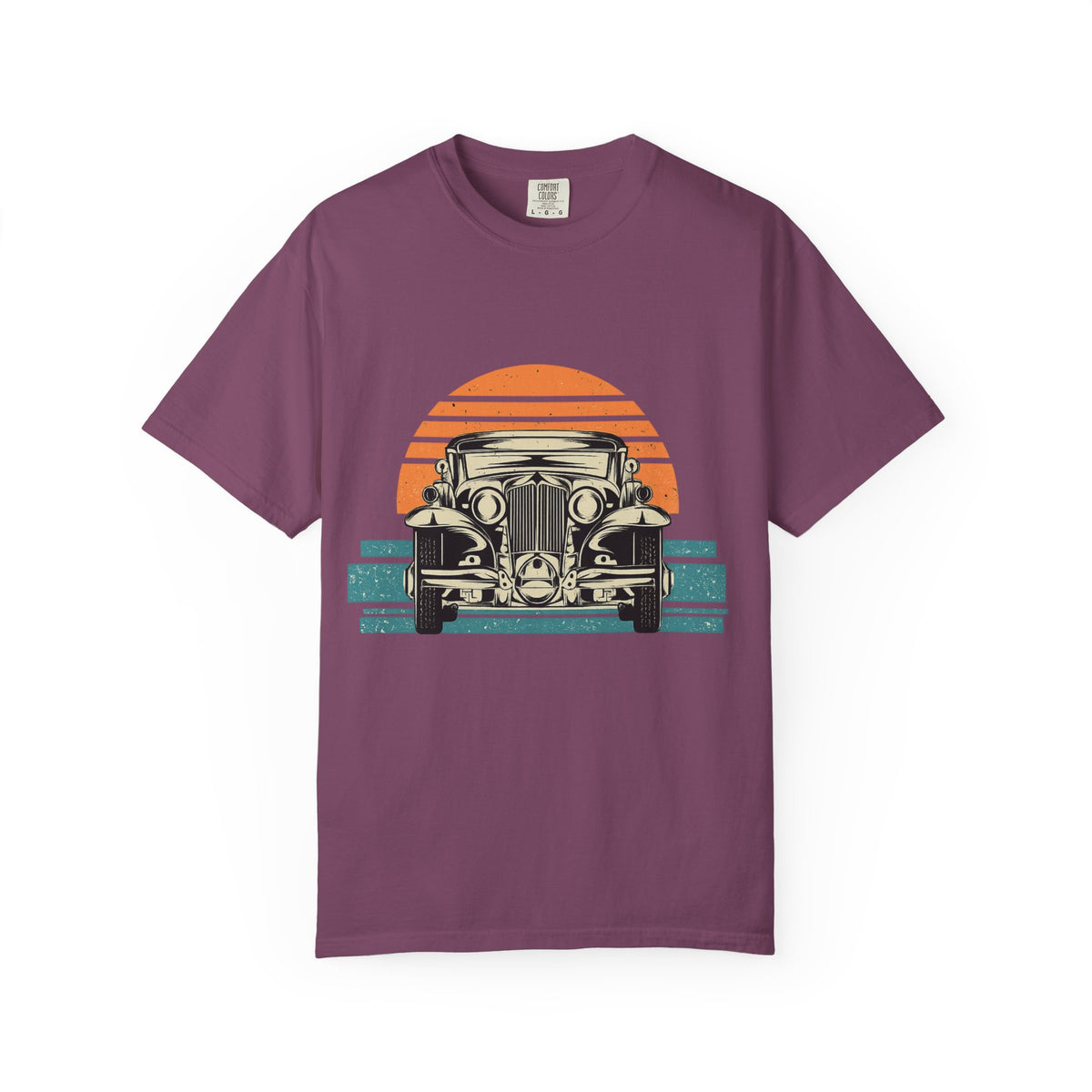 Vintage Car Sunset T-Shirt